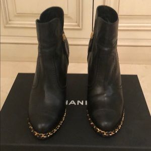 Chanel wedge  boot